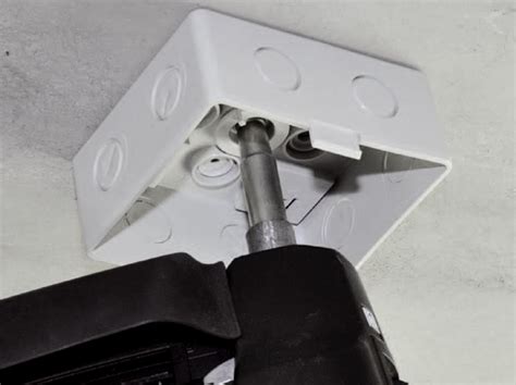 junction box anchor|junction boxes above ceiling.